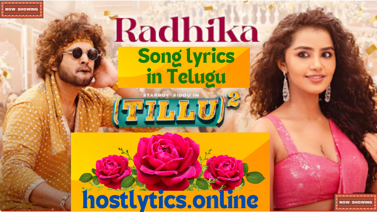 Radhika Song lyrics – Tillu Square 2024