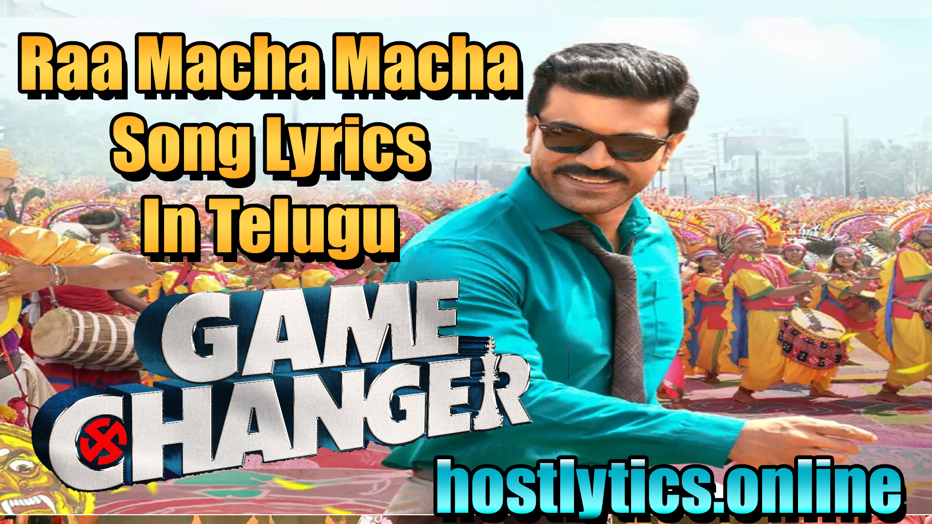 Raa Macha Macha Song Lyrics – Game Changer (2024)